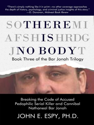 cover image of There is No Body (Book Three of the Bar Jonah Trilogy)